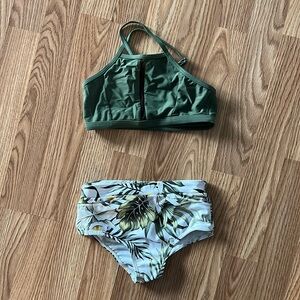 Matching family swimsuits